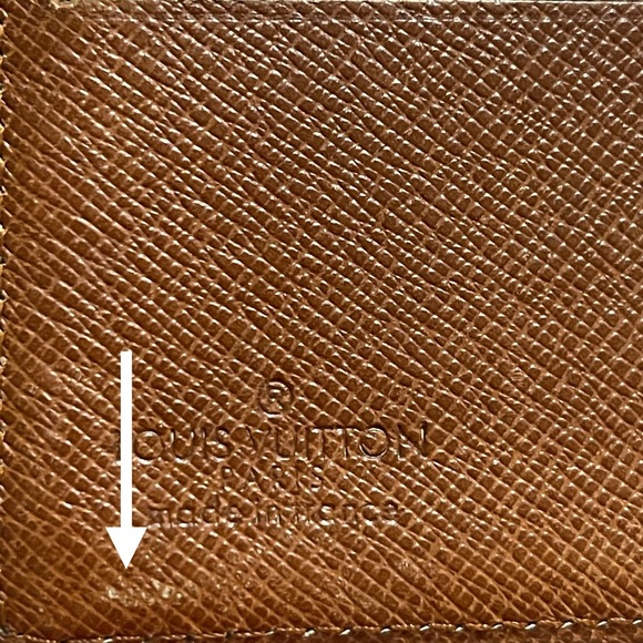 LOUIS VUITTON Monogram Portefeuille Marco Wallet Vintage Bifold Coin Pocket EUC - Picture 13 of 14